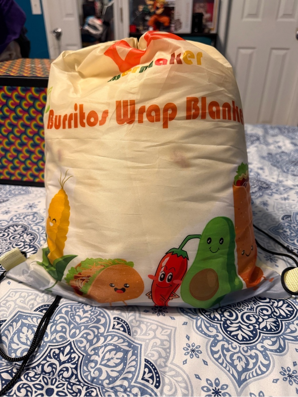 Burritos Wrap Blanket by